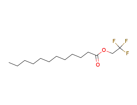 Molecular Structure of 70253-78-0 (2,2,2-TRIFLUOROETHYL LAURATE)