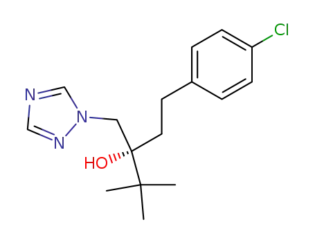 1-(4-Chlorophenyl)-4,4-dimethyl-3-(1,2,4-triazole-1-yl-methyl)pentane-3-ol