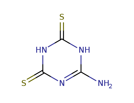 2-AMINO-1,3,5-TRIAZINE-4,6-DITHIOL