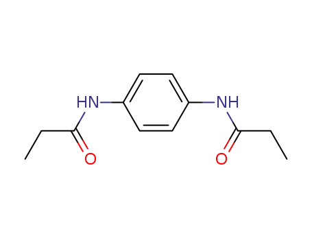Molecular Structure of 19314-23-9 (N-(4-propionylamino-phenyl)-propionamide)