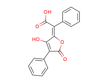 Benzeneacetic acid, a-(3-hydroxy-5-oxo-4-phenyl-2(5H)-furanylidene)-,(aE)-
