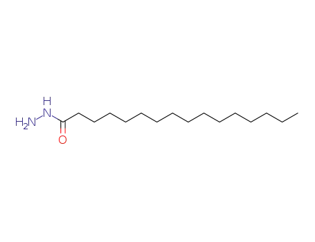 Molecular Structure of 2619-88-7 (PALMITIC ACID HYDRAZIDE)