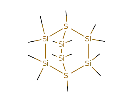 Molecular Structure of 30314-60-4 (tetradecamethylbicyclo[2.2.2]octasilane)
