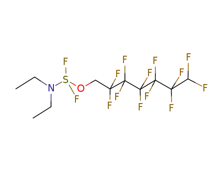 Molecular Structure of 80027-81-2 (C<sub>11</sub>H<sub>13</sub>F<sub>14</sub>NOS)