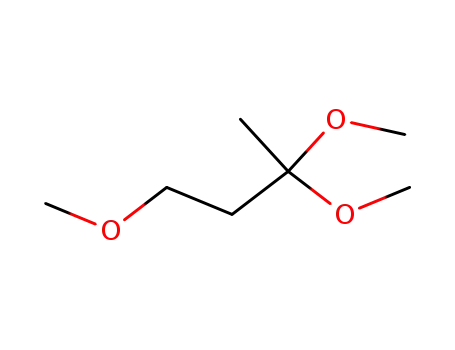 Molecular Structure of 6607-66-5 (1,3,3-TRIMETHOXYBUTANE)