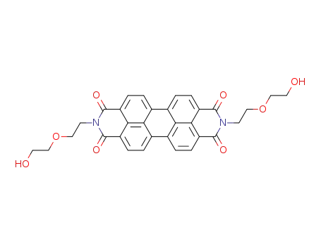 Molecular Structure of 238755-74-3 (2,9-bis[2-(2-hydroxyethoxy)ethyl]anthra[2,1,9-def:6,5,10-d'e'f']diisoquinoline-1,3,8,10(2H,9H)-tetraone)
