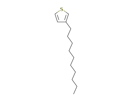 Molecular Structure of 65016-55-9 (3-Decylthiophene)