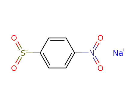 Molecular Structure of 15959-31-6 (sodium 4-nitrobenzenesulfinate)