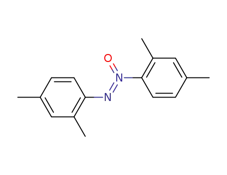 Molecular Structure of 99766-50-4 (Diazene, bis(2,4-dimethylphenyl)-, 1-oxide)