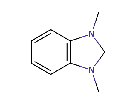 Molecular Structure of 3204-31-7 (1,3-Dimethyl-2,3-dihydro-1H-benzimidazole)