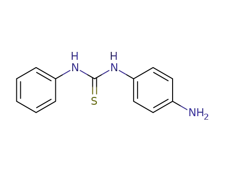 Molecular Structure of 66695-94-1 (1-(4-aminophenyl)-3-phenylthiourea)