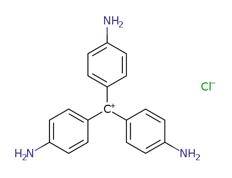 Molecular Structure of 4955-92-4 (Tris(p-aminophenyl)carbonium)