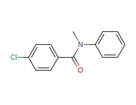 Molecular Structure of 1517-46-0 (4-chloro-N-methyl-N-phenylbenzamide)