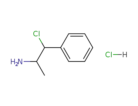 2-chloro-1-methyl-2-phenyl-ethylamine; hydrochloride