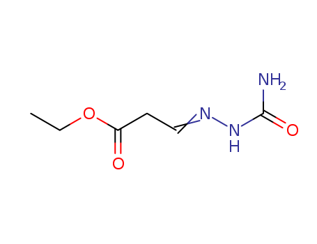 Propanoic acid,3-[2-(aminocarbonyl)hydrazinylidene]-, ethyl ester