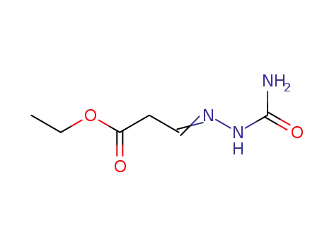 Molecular Structure of 54977-77-4 (ethyl 3-[(aminocarbonyl)hydrazono]propionate)