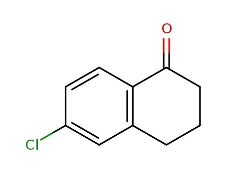 Molecular Structure of 26673-31-4 (6-Chloro-1-tetralone)