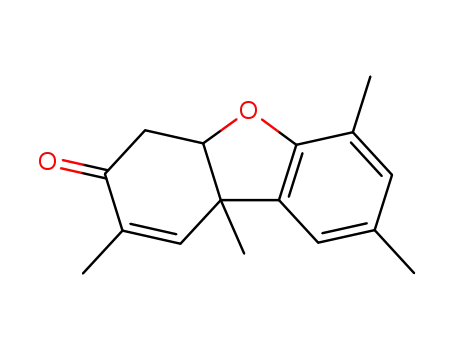 3(4H)-Dibenzofuranone, 4a,9b-dihydro-2,6,8,9b-tetramethyl-