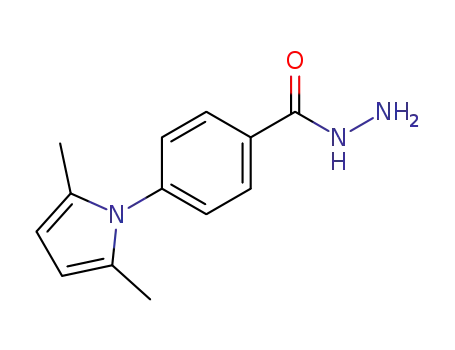 Molecular Structure of 26165-67-3 (4-(2,5-DIMETHYL-1H-PYRROL-1-YL)BENZOHYDRAZIDE)