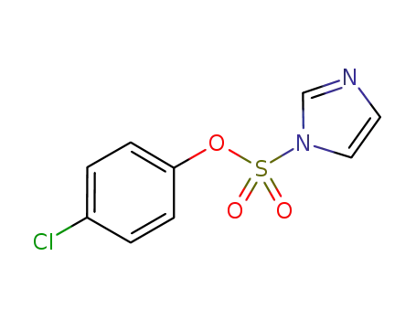 Molecular Structure of 1198184-09-6 (4-chlorophenyl 1H-imidazole-1-sulfonate)