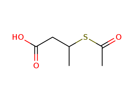 3-acetylsulfanylbutanoic acid cas  63684-46-8
