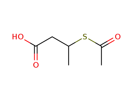 Molecular Structure of 63684-46-8 (3-(acetylsulfanyl)butanoic acid)
