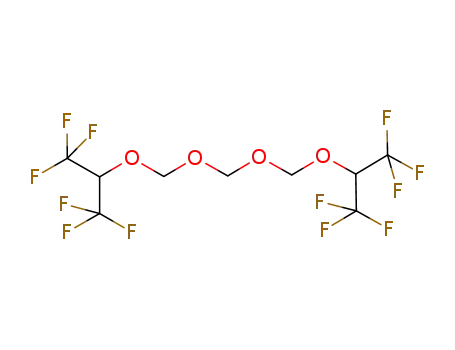 Molecular Structure of 1016982-73-2 (dihexafluoro isopropanol triformal)
