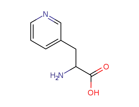 Molecular Structure of 28105-69-3 (3-(3-pyridyl)alanine)