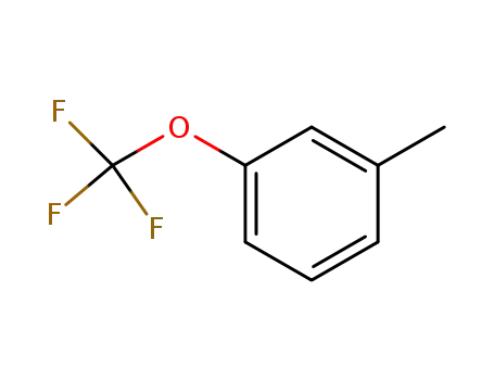 Molecular Structure of 705-44-2 (3-TRIFLUOROMETHOXYTOLUENE)