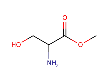 Molecular Structure of 24184-43-8 (methyl D-serinate)