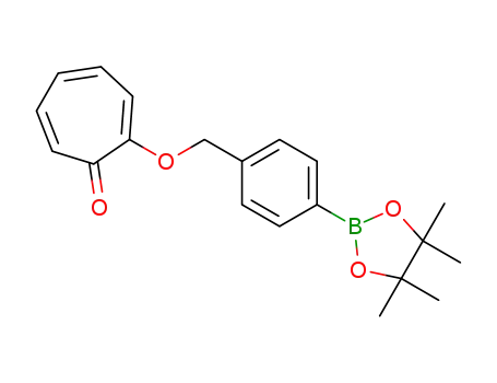 2-((4-(4,4,5,5-tetramethyl-1,3,2-dioxaborolan-2-yl)benzyl)oxy)cyclohepta-2,4,6-trienone