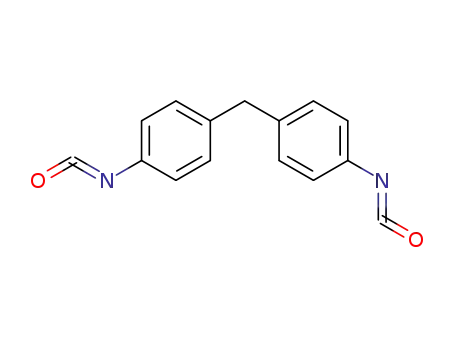 Molecular Structure of 25686-28-6 (Benzene, 1,1-methylenebis4-isocyanato-, homopolymer)