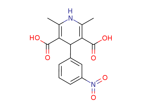 3,5-Pyridinedicarboxylic acid, 1,4-dihydro-2,6-dimethyl-4-(3-nitrophenyl)-