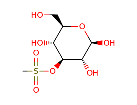 6-(hydroxymethyl)-4-methylsulfonyloxy-oxane-2,3,5-triol cas  61135-45-3