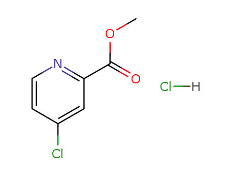 Molecular Structure of 176977-85-8 (Methyl 4-chloro-2-pyridinecarboxylate hydrochloride)