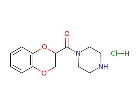 N-(1,4-Benzodioxane-2-carbonyl)piperazine Hydrochloride