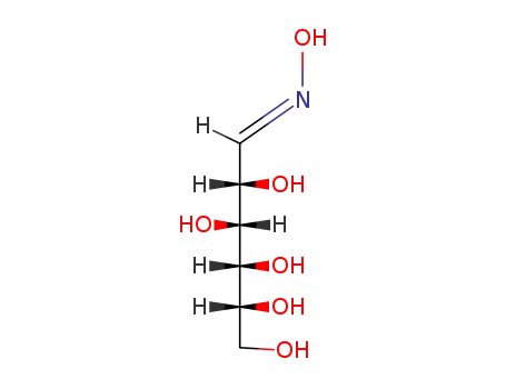 Molecular Structure of 57820-48-1 ((E)-D-glucose oxime)