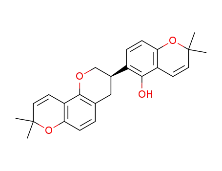 Molecular Structure of 68978-02-9 (Hispaglabridin B)
