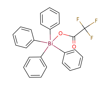 Molecular Structure of 83566-43-2 (tetraphenyl-bismuth trifluoroacetate)