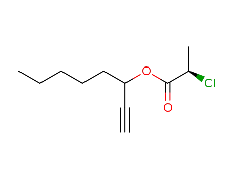 (RS)-1-Pentylpropynyl (D)-2-chloropropanoate