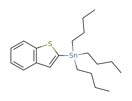 Molecular Structure of 148961-88-0 (2-TRIBUTYLSTANNYLBENZO[B]THIOPHENE)