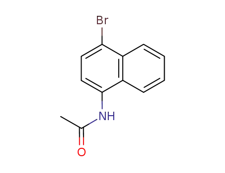 Molecular Structure of 91394-66-0 (1-ACETAMIDO-4-BROMONAPHTHALENE)