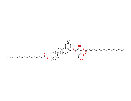 3β-O-palmitoyl-28-[3'-palmitoyl-β-D-glucopyranosyl]-olean-12-en-28-oic acid