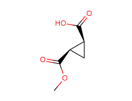 1,2-Cyclopropanedicarboxylic acid, monomethyl ester, (1R,2R)-(88335-97-1)