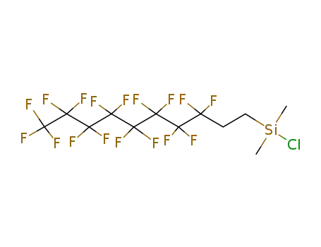 Molecular Structure of 74612-30-9 (1H,1H,2H,2H-PERFLUORODECYLDIMETHYLCHLOROSILANE)