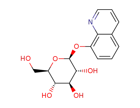 Molecular Structure of 113079-84-8 (8-HYDROXYQUINOLINE-BETA-D-GALACTOPYRANOSIDE)