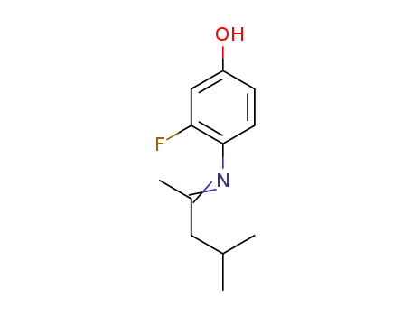 Phenol, 4-[(1,3-diMethylbutylidene)aMino]-3-fluoro-