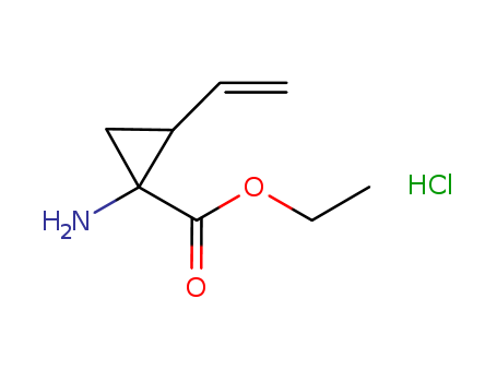 Cyclopropanecarboxylicacid, 1-amino-2-ethenyl-, ethyl ester, hydrochloride (1:1), (1R,2S)-