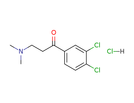 1-(3,4-dichlorophenyl)-3-(dimethylamino)propan-1-one,hydrochloride