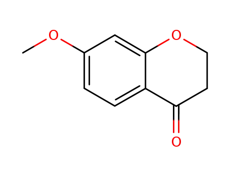 Molecular Structure of 42327-52-6 (4H-1-BENZOPYRAN-4-ONE, 2,3-DIHYDRO-7-METHOXY-)
